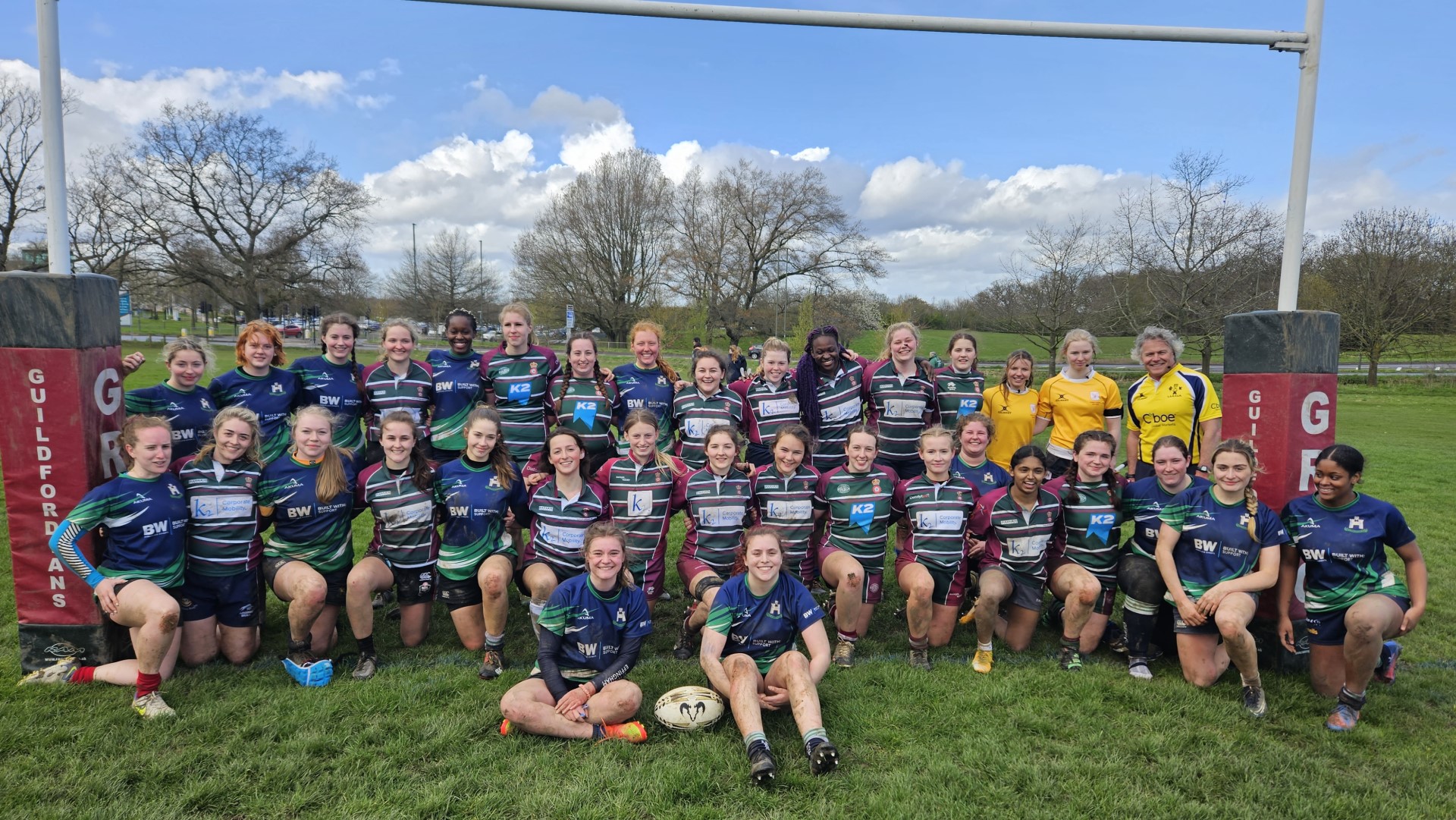Image of Guildfordians Rugby Women's Rugby team located on Stoke Park Guildford - Discipline
