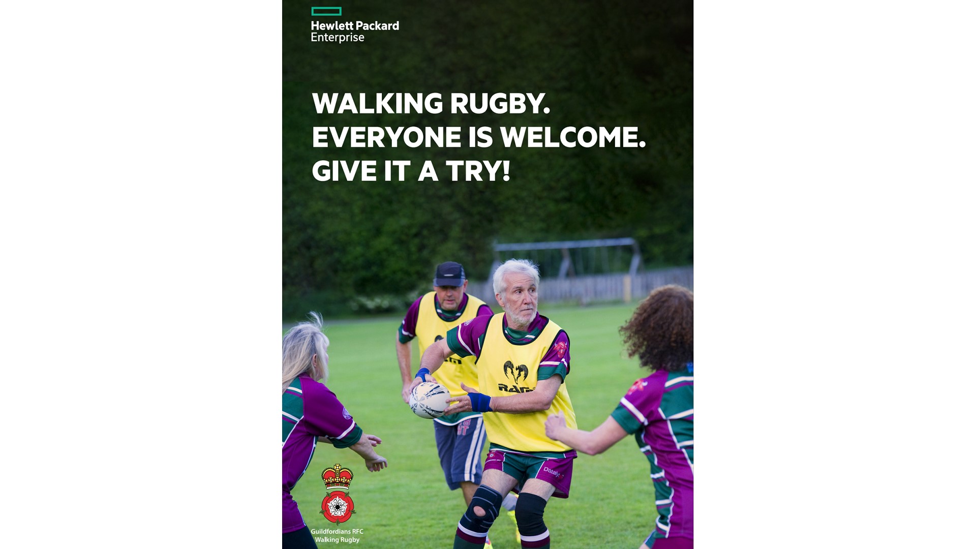Image of Guildfordians Rugby Walking Rugby team located on Stoke Park Guildford
